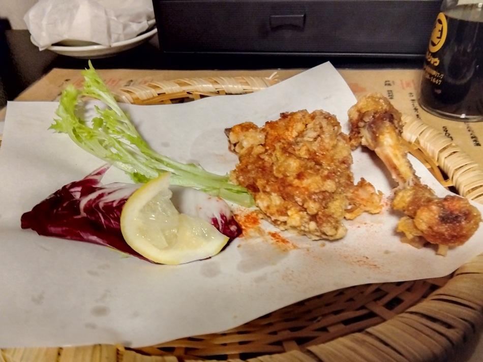 松本名物の山賊焼