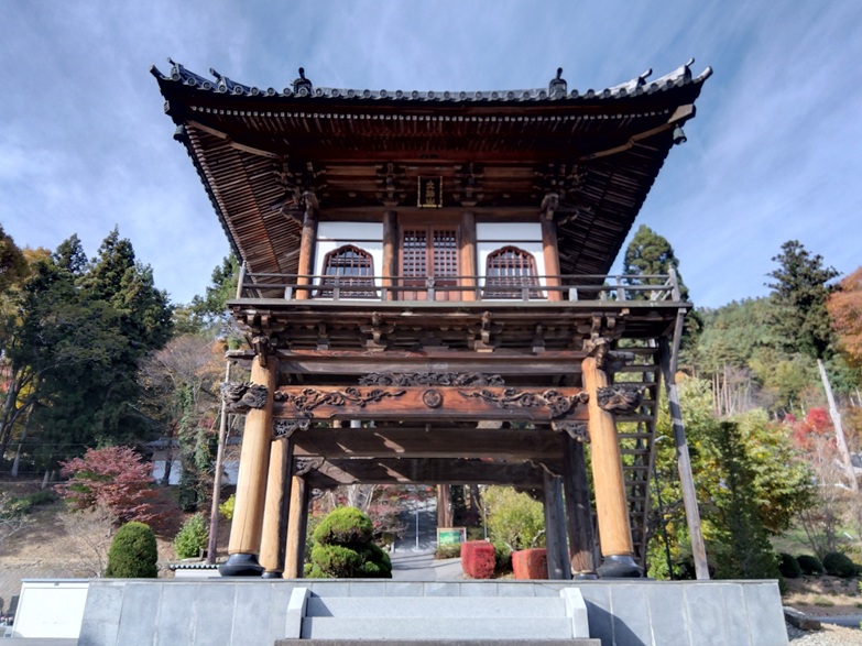 大柏山信綱寺の楼門