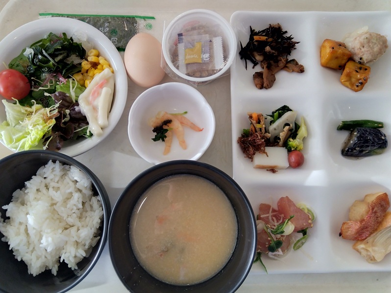 ホテルグリーンプラザ浜名湖の創作バイキング（朝食）