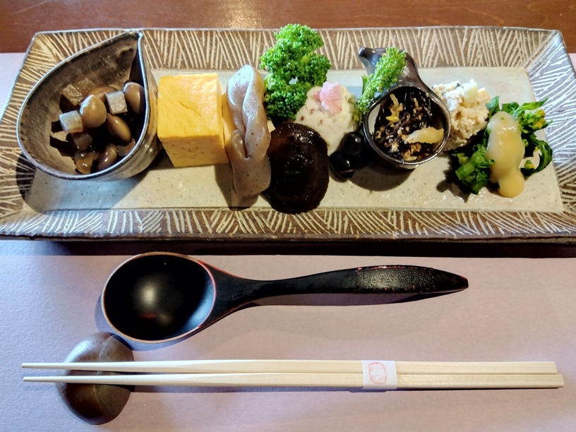 りょうり舎やまゆの前菜・五味五菜