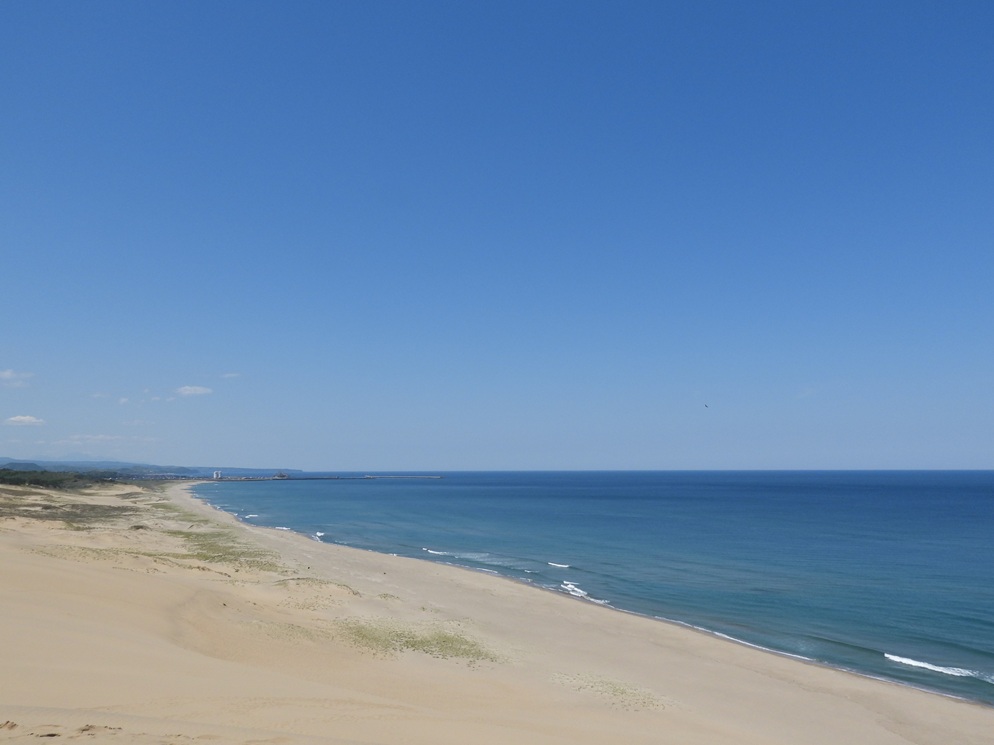 鳥取砂丘の海岸